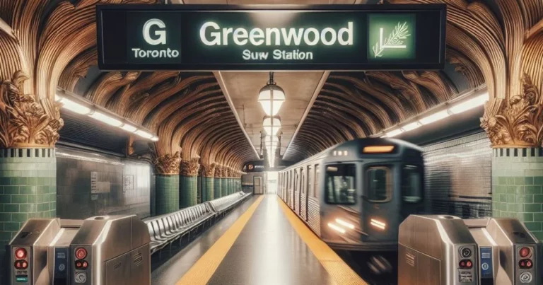 Greenwood Subway Station Toronto | Map, Address and Parking