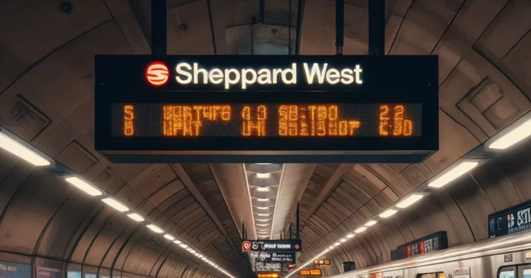 Sheppard West Subway Station Toronto | Map and Address