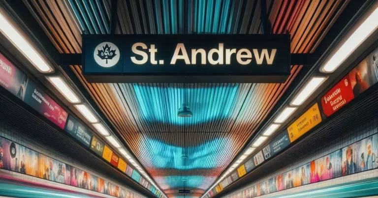 St Andrew Subway Station Toronto | Map, Address, and Parking