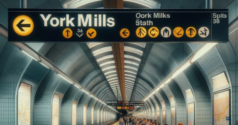 York Mills Subway Station Toronto | Parking, Map And Address